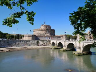 Blick auf die Engelsburg