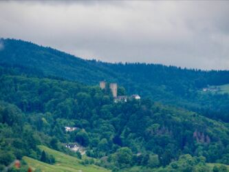 Blick auf Burg Windeck
