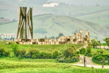 Blick aufs Teatro del Silenzio in Lajatico