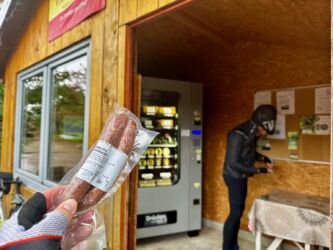 Geräucherte Bratwurst