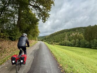 Auf dem Lahnradweg