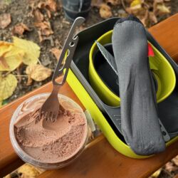 Gut das wir eine Gabel dabei haben