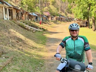 Verkaufsstände am See