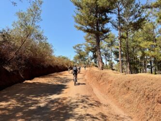 Anstieg nach dem See