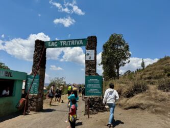 Eingang zum Lac Tritriva