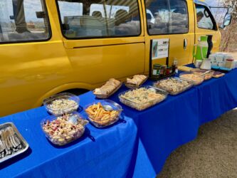 Opulentes Mittagsbuffet