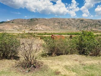 Beeindruckende Landschaft an der Strecke