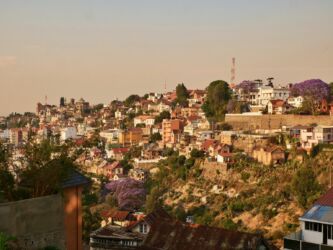 Blick auf Antananarivo