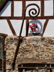 Bischofstab - Zeicher der Bonifatiusroute