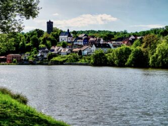 Burgruine Lißberg und Nidderstausee