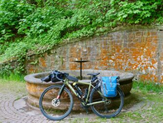 Springbrunnen Auffahrt zum Kyffhäuser