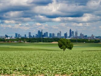Skylineblick bei Eschborn