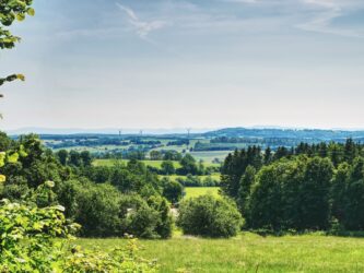 Aussicht auf die Rhön