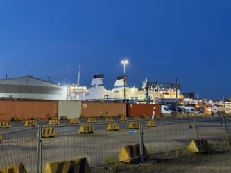 Kurz vor der Einschiffung