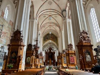 In der Kirche des Hl. Franz von Assisi