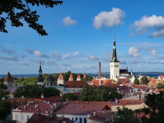 Blick auf die Altstadt von der Oberstadt