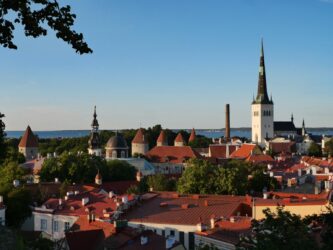 Blick auf die Altstadt vom Domberg