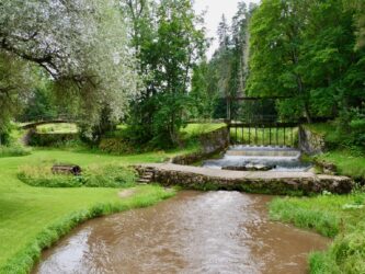 Staustufe an der Vaive