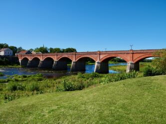 Kuldiga - Backsteinbrücke über die Venta