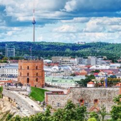 Fernsehturm und Gediminas Burg