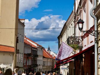 Vilnius Altstadt Pilies Straße
