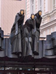 Eingang "Litauisches Nationaltheater"