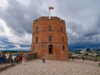 Turm der Gediminas Burg