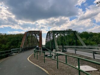 Brücke über die Ráckevei-Donau