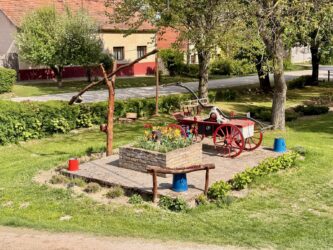 Alter Löschwagen in Mezőkomárom