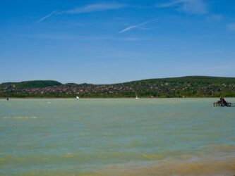 Aussicht Strand Baltaonfüfö